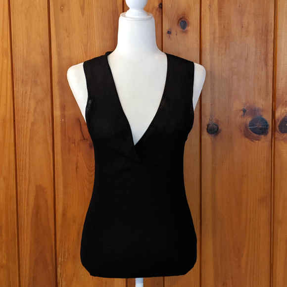 Banana Republic Tops - Banana republic knit tank plunging v-neck medium